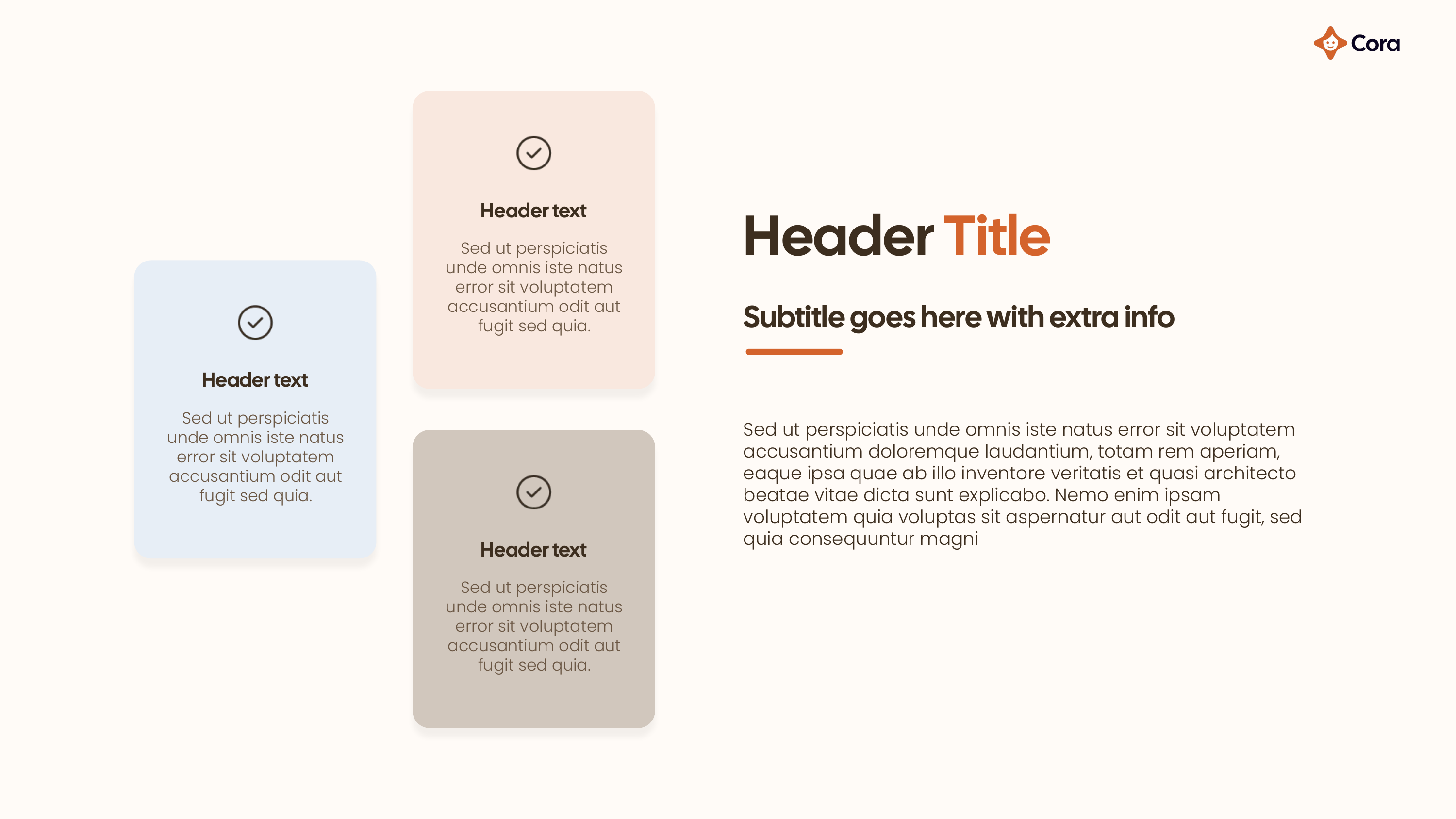 Content layout