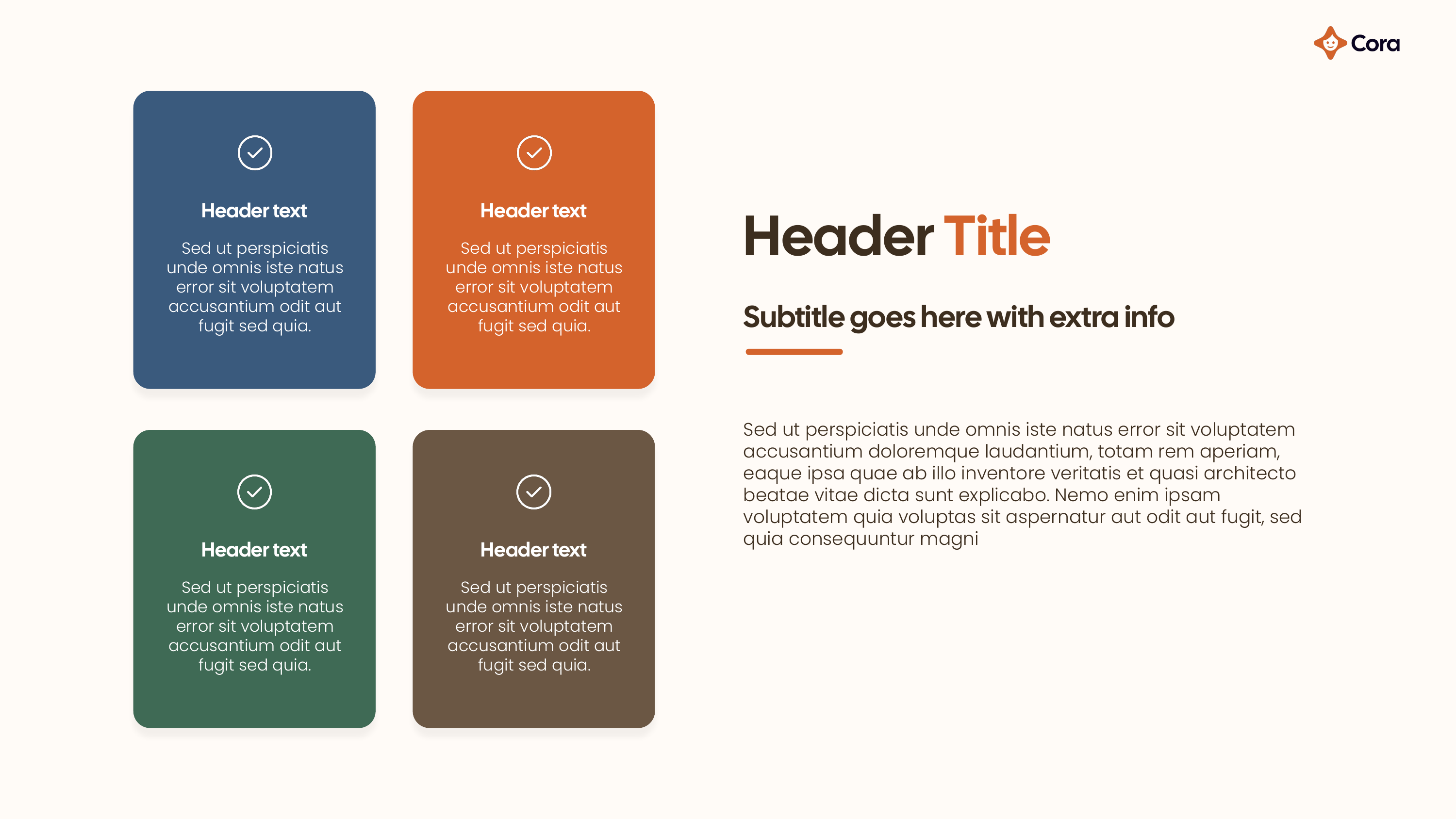 Content layout