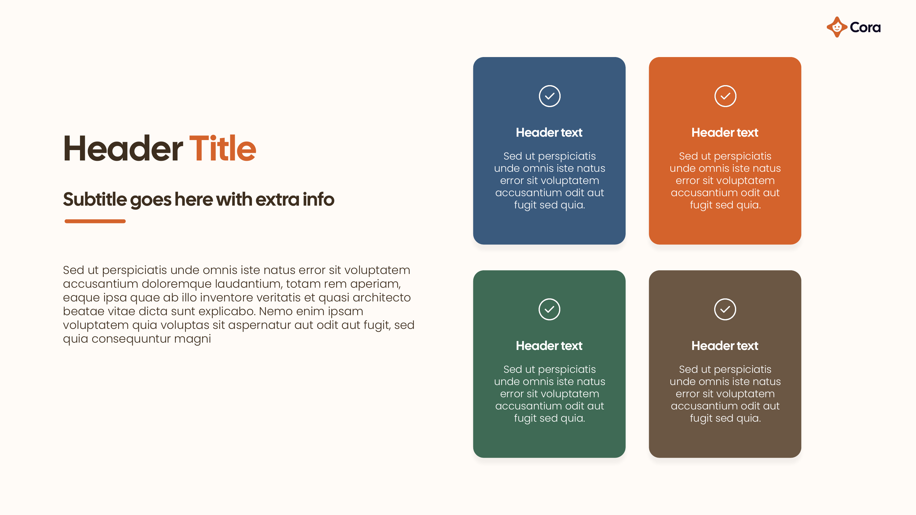 Content layout