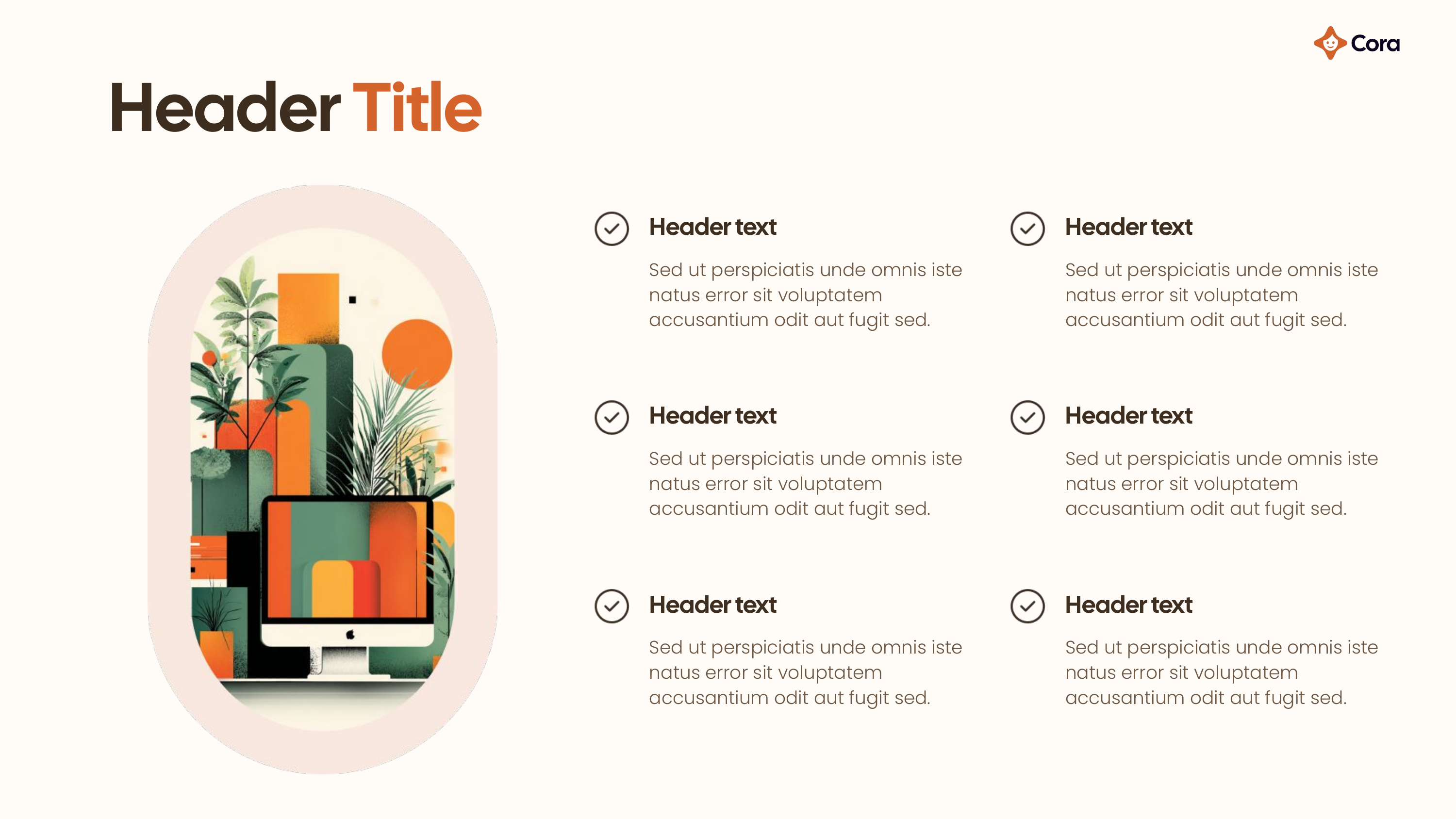 Content layout
