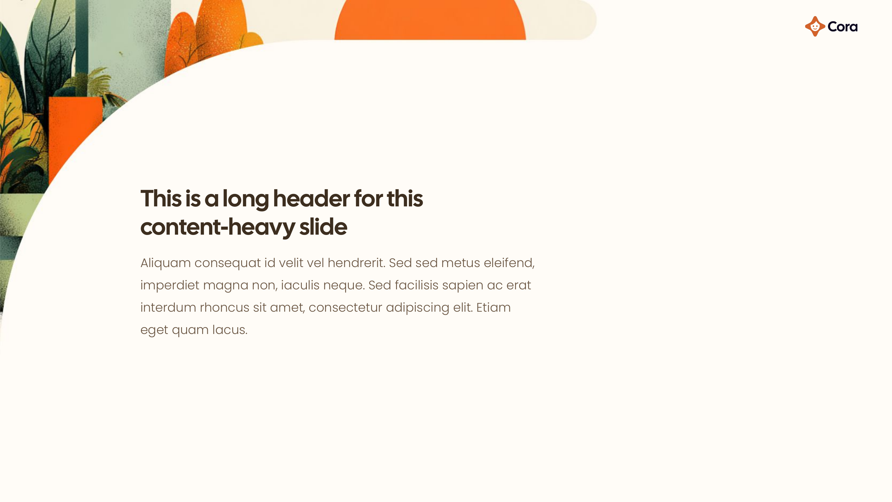 Content layout